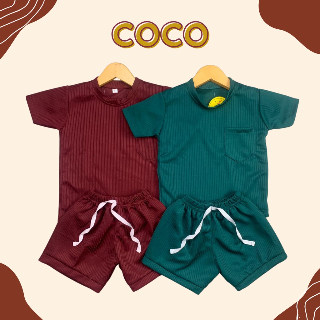 1-5TH SETELAN ANAK COCO ONE SET ANAK LAKI-LAKI DAN PEREMPUAN SET ANAK (UNISEX)