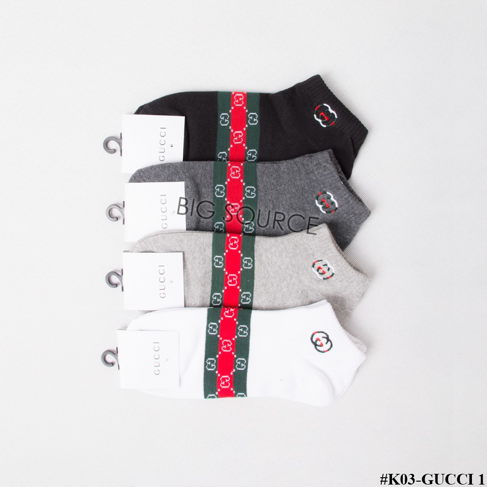  Kaos  Kaki  Pendek Gucci Bee Cewek  Cowok Hype Kantor Kerja 