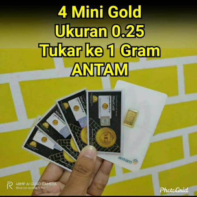 Mini Gold 0.25 gram