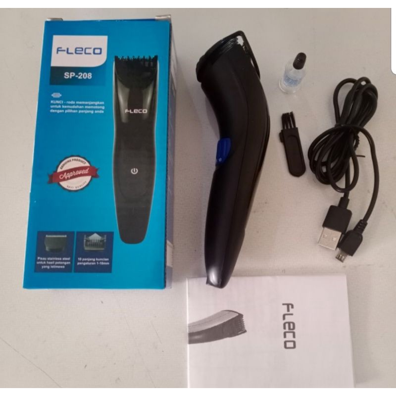 Cukur rambut/cukur jenggot/clipper fleco sp208 new