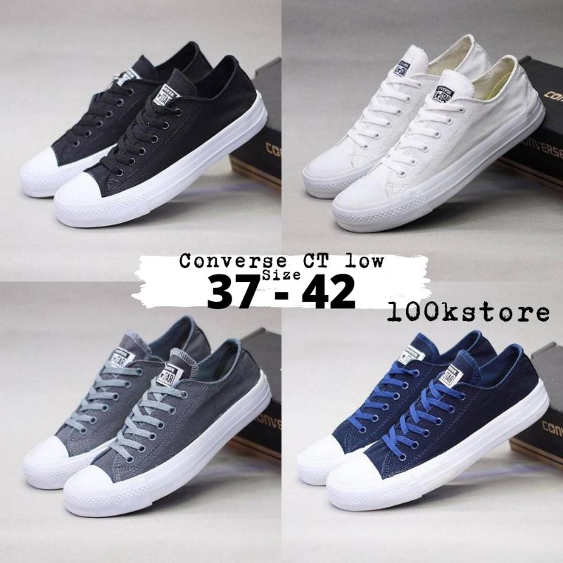 sepatu converse ct low sepatu sekolah