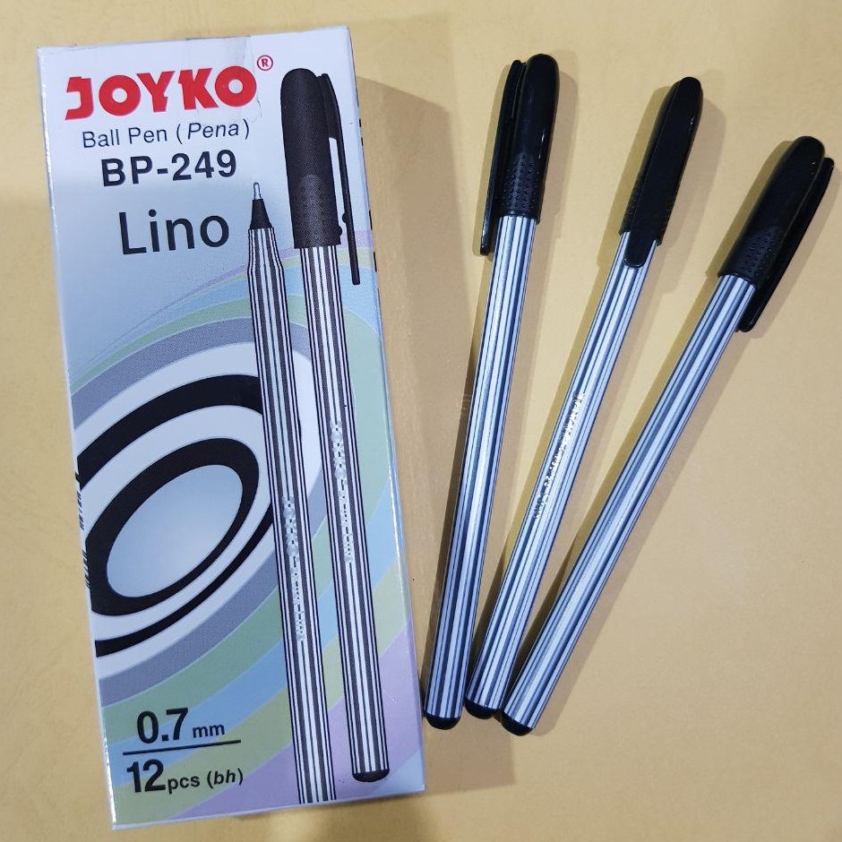 

Pen Ballpoint Lino JOYKO BP-249 Pulpen Lino / Pena 0,7 Hitam / Biru 1pcs Promo