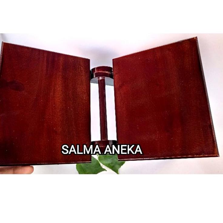 New - TERREKAL REKHAL REKAR LEKAR TEMPAT ALQURAN TEMPAT MEJA LIPAT AL QURAN KAYU ,,