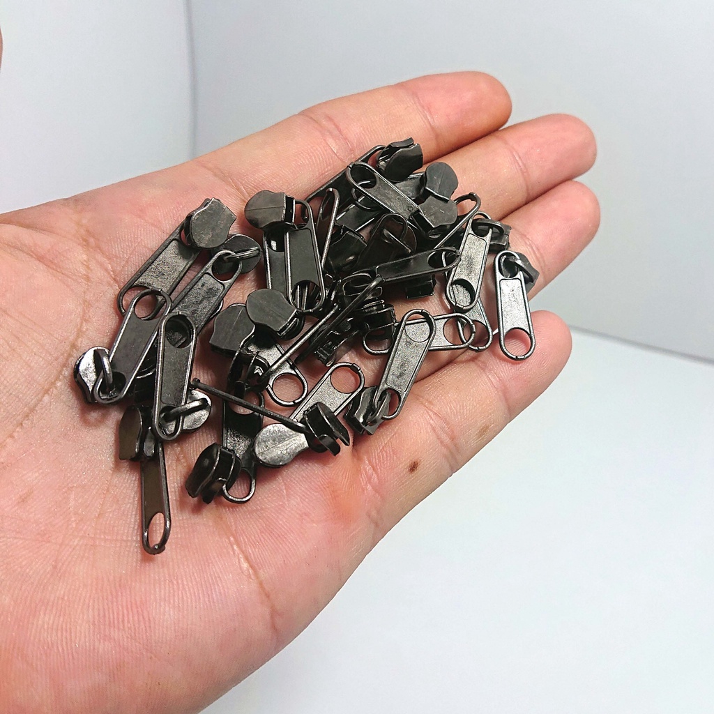 KEPALA RESLETING TAS COIL NO 3 POLOS / 100 PCS