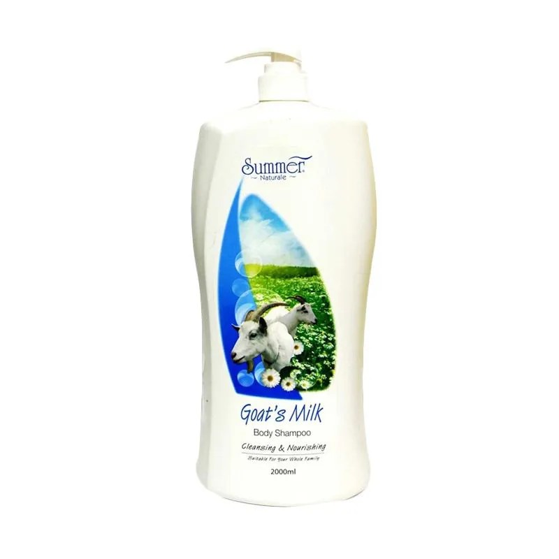 Sabun Mandi Summer Naturale Goat's Milk Body Shampoo 2 Liter