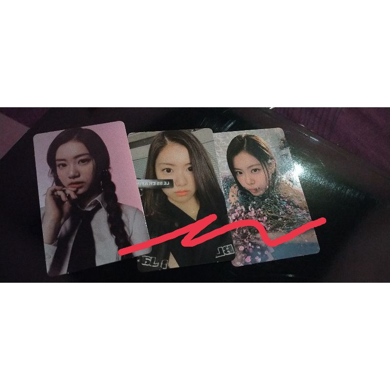 LE SSERAFIM FEARLESS PC VOL 1 2 MONOCHROME BOUQUET TAKE ALL GARAM SET