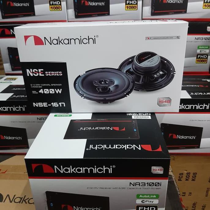 New Double Din Nakamichi Na 3100I Dan Speaker Nakamichi