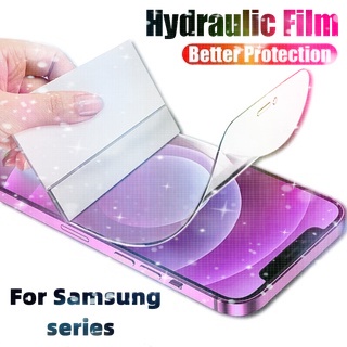 1pc Film Pelindung Layar Hydrogel Untuk Samsung S8 S9 S10 S20 S21 Plus S10 5G Lite A20 A40 A60 A70 Note 9 10 20