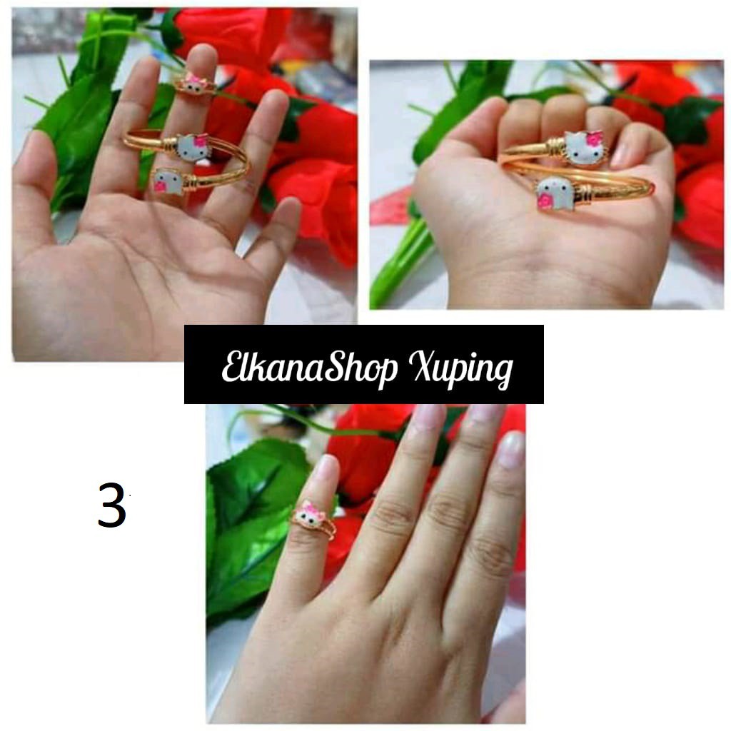 Gelang Anak benggel Free Cincin Xuping /elkanashop