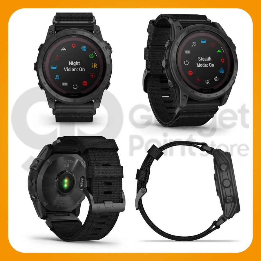 Garmin Tactix 7 Pro Solar With Nylon Band - Garansi TAM 2 Tahun