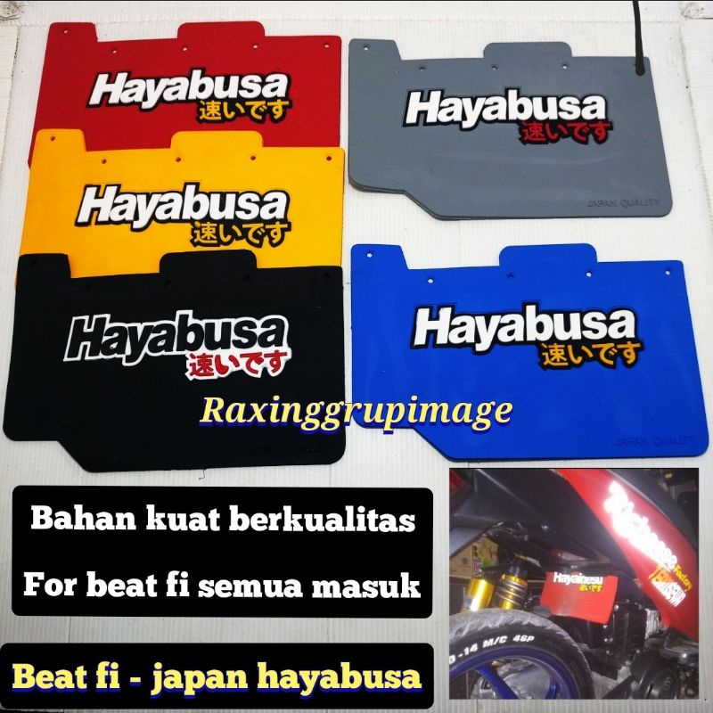 mud Flap hayabusa Beat Fi New Warna Pelindung Lumpur Beat New