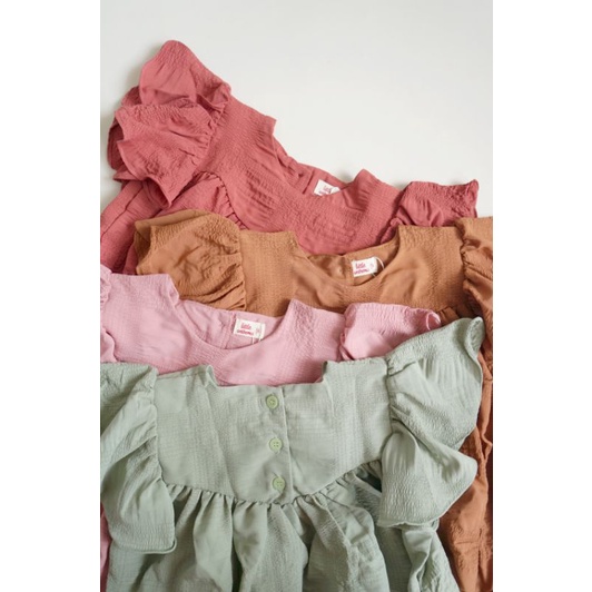 Binar Ruffle Dress Anak
