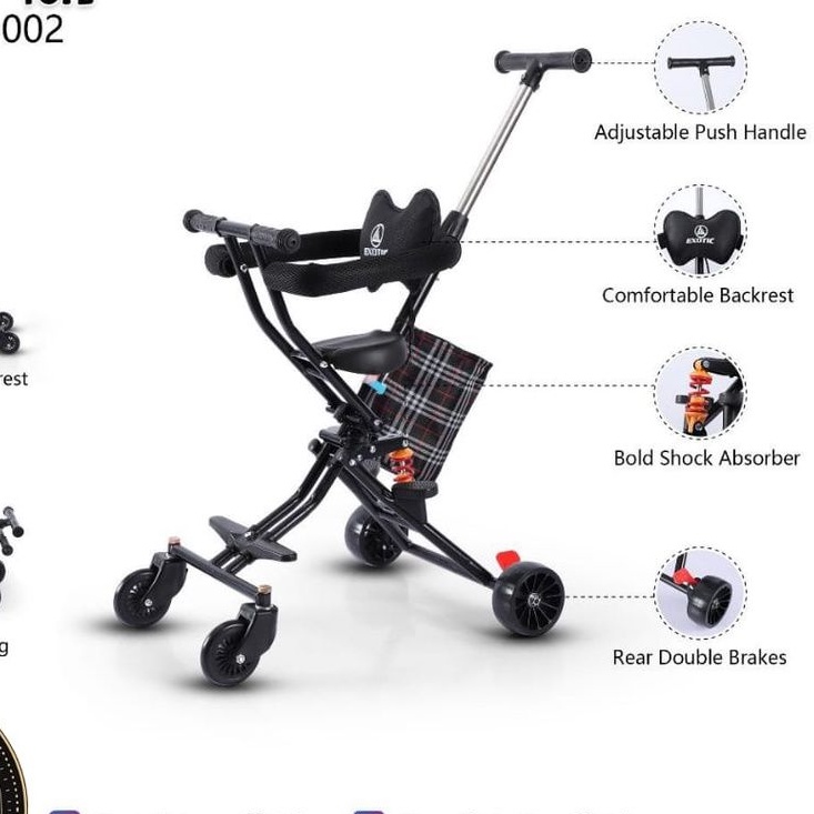 MAGIC STROLLER BABY EXOTIC LW 002