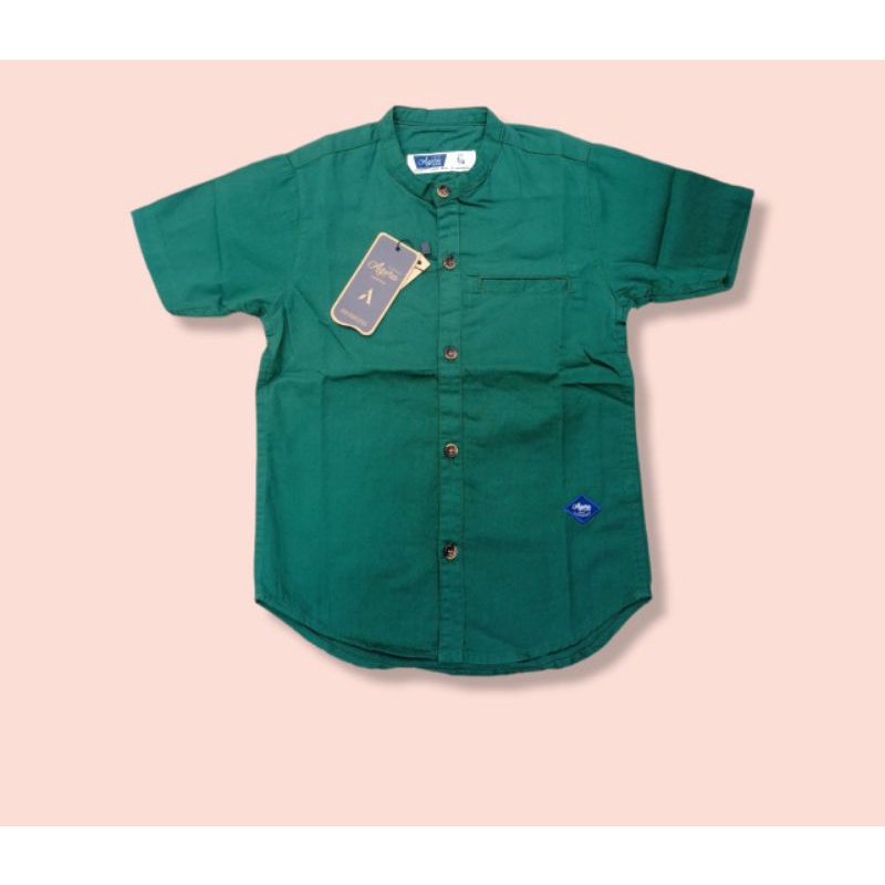 BAJU KEMEJA KOKO KEMKO ANAK LENGAN PANJANG KANCING FULL SOFT COTTON BY AGERA JUNIOR NEW TWILL