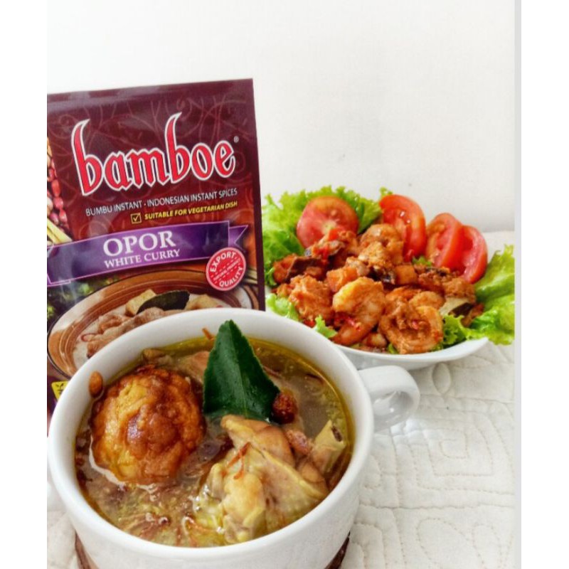 

Opor ayam bumbu Bamboe