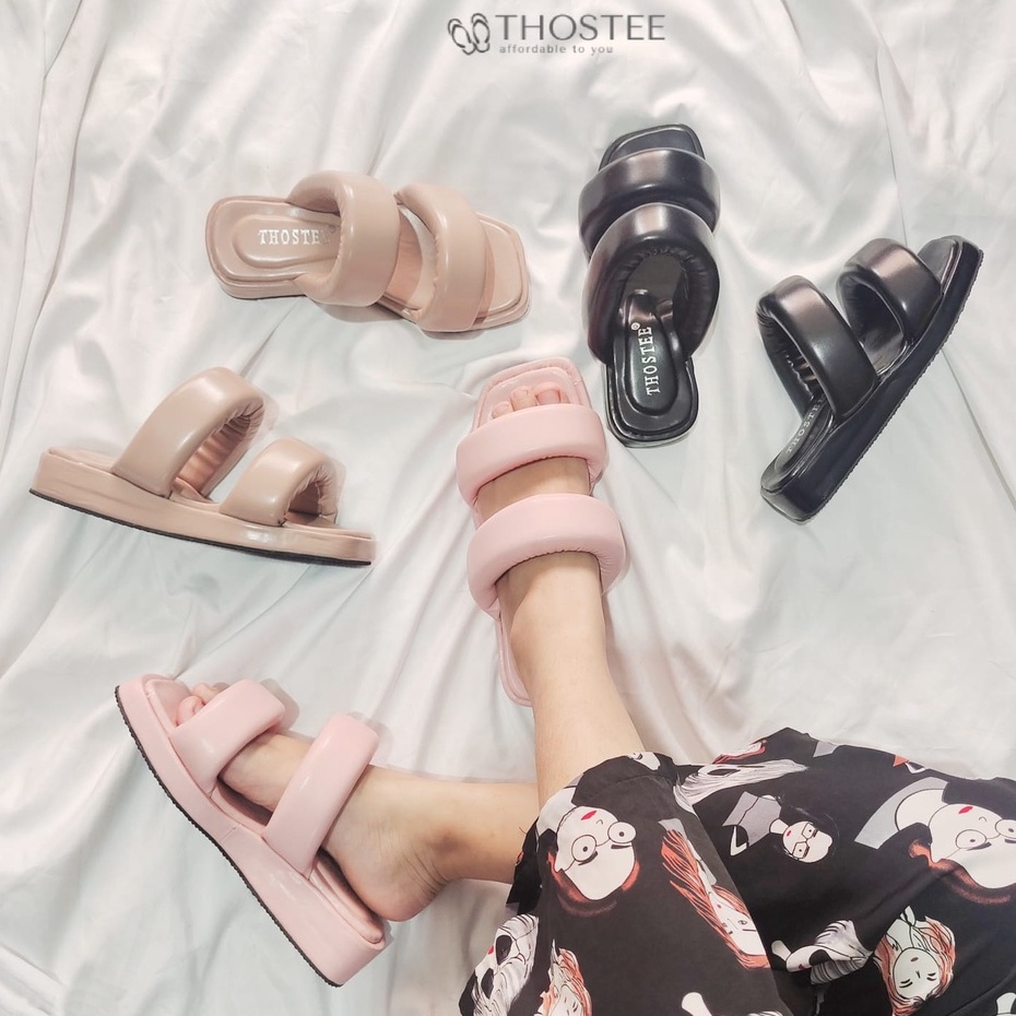 Sandal Platform Wedges Wanita Thostee Linea AioOfficial