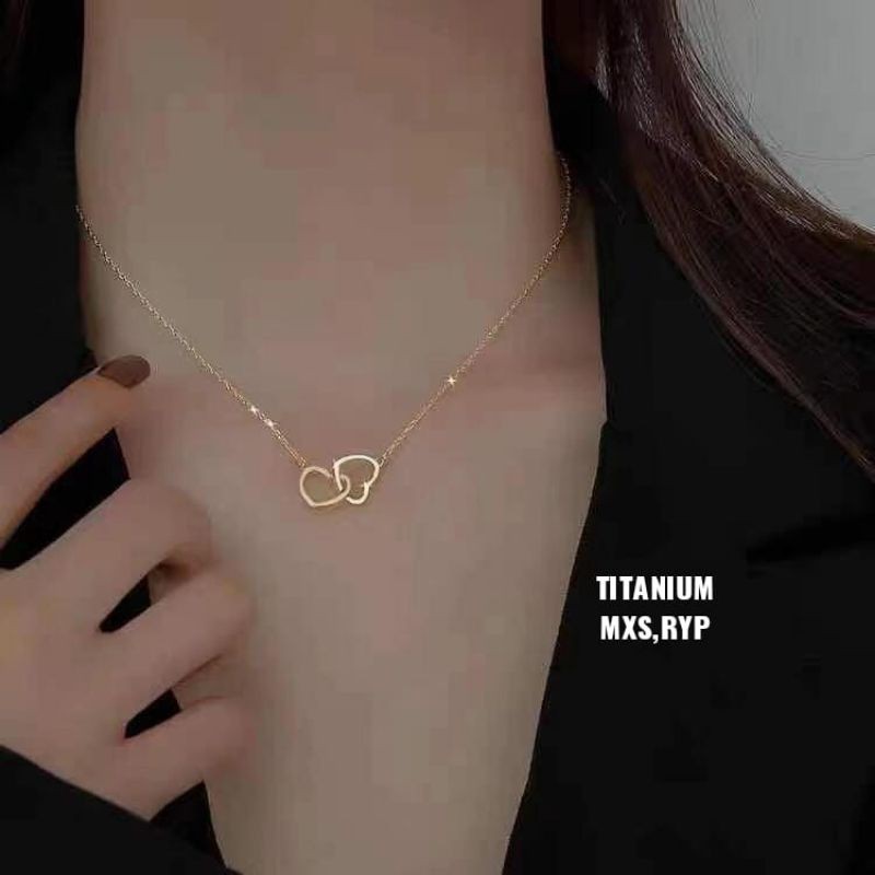 Kalung andin yg difilm ikatan cinta ,titanium asli,tidak luntur, bisa dipake mandi