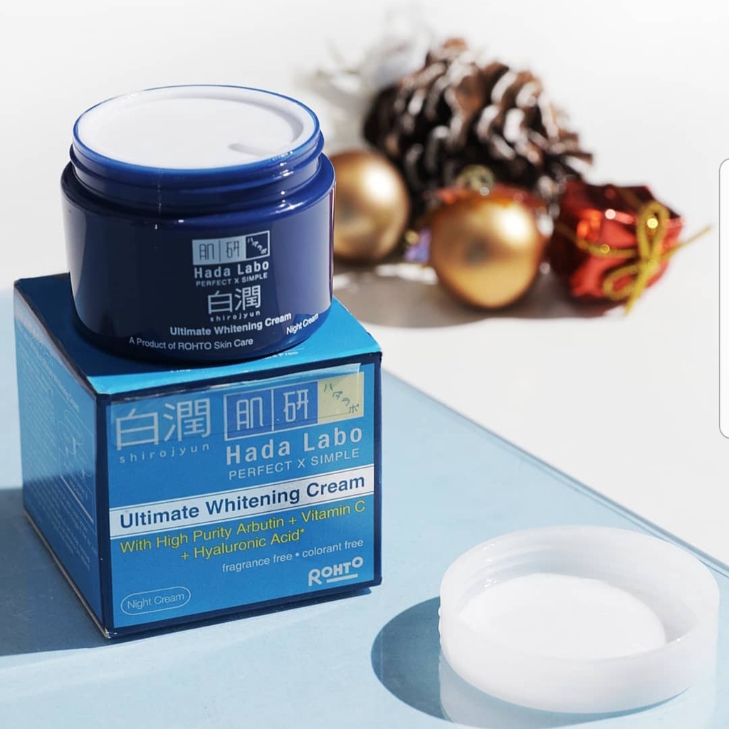 BPOM HADA LABO SHIROJYUN WHITENING CREAM 40GR / HADALABO CREAM / SYE