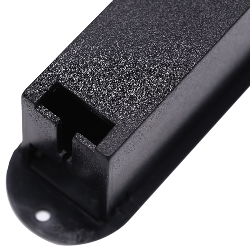 {LUCKID}9v black pickup battery cover case holder box for guitar bass musical instrument