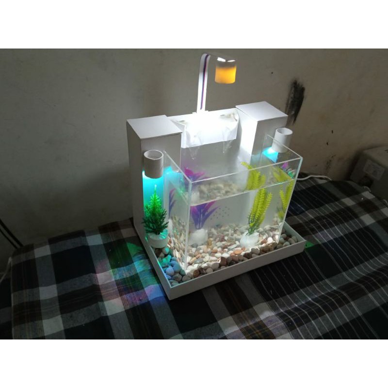 Aquarium Mini Akrilik PVC Model KT001