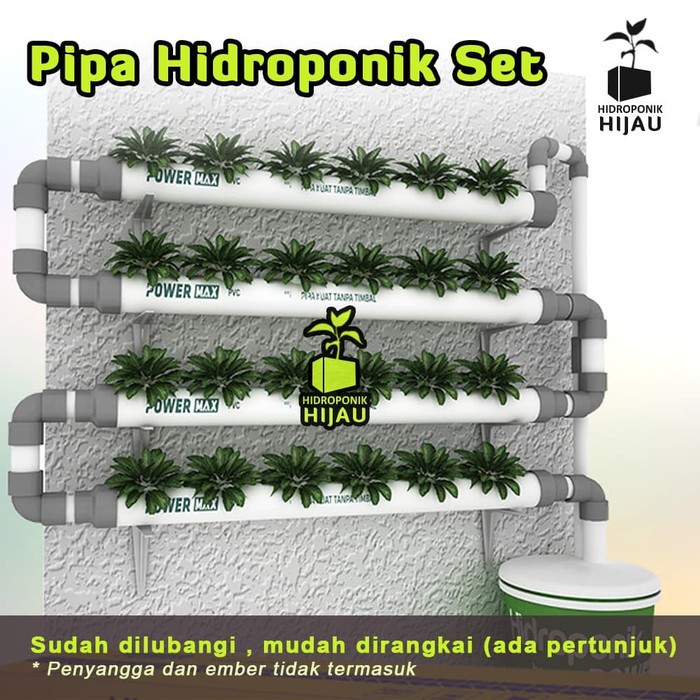 Jual Instalasi Pipa Hidroponik Set Merk Power Siap Pakai Set Shopee Indonesia