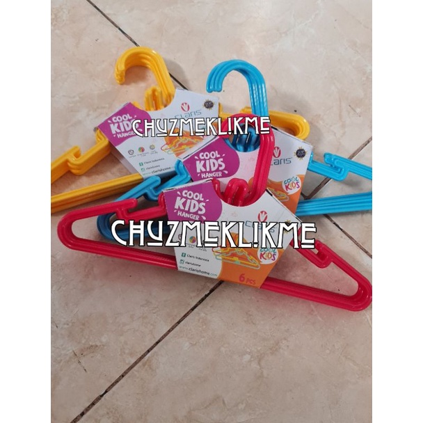 hanger anak claris/gantungan baju claris kidzone/hanger claris anak