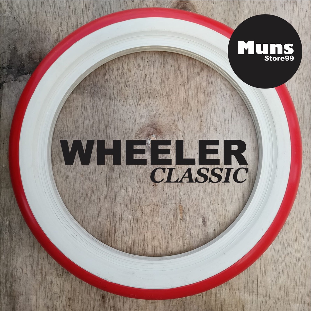 Lisban Lis Ban WHEELER Classic list ban Karet Ban White wall Whitewall Ban Mobil Velg Ban Mobil Ring