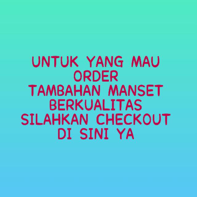 INNER MANSET UNTUK SET ROK PLISKET