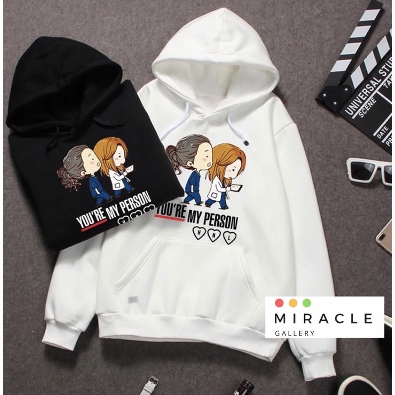 Sweater Hoodie Couple / Jaket pasangan ANIME Unisex Bahan Fleece Premium