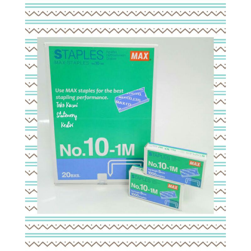 

Isi Stapler / Isi Staples Max No. 10 (kecil)