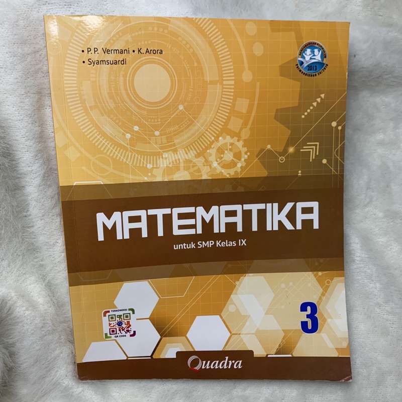 Buku Pelajaran MATEMATIKA (QUADRA) Untuk SMP Kelas IX-9