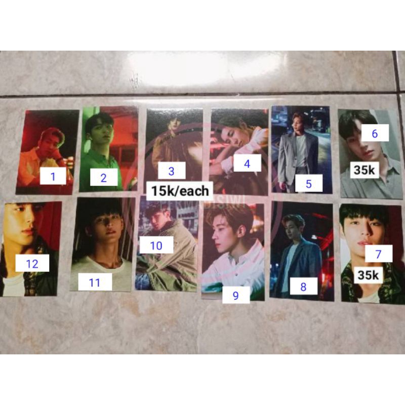 (BOOKED) TRADING CARD BITTERSWEET MINWON