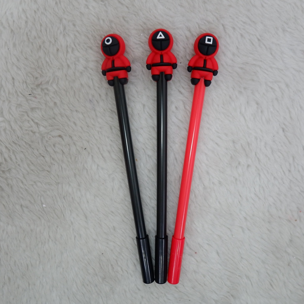 

GEL PEN #41152 Pulpen Gel Karakter Fancy Edisi Squid Game