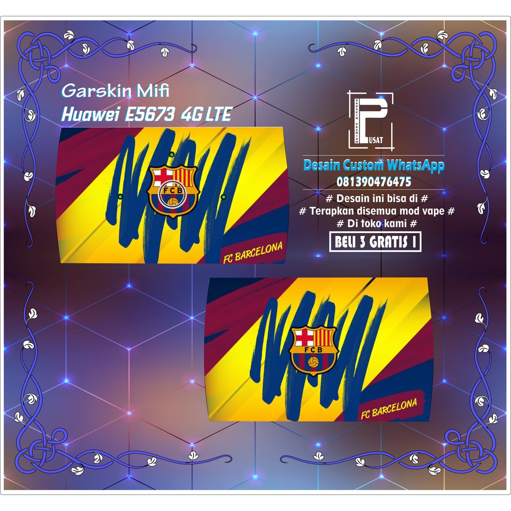 Garskin Mifi Huawei E5673  - Desain 17