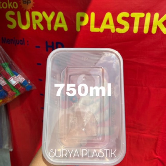 KELIPATAN 5 thinwall 750ml microwave oven safe