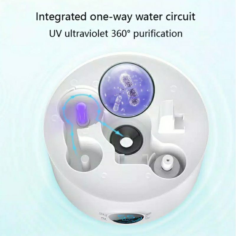 DEERMA 4 Touch Version Humidifier Touch Sensor UV Lamp Purification Colorful LED 5L F628S