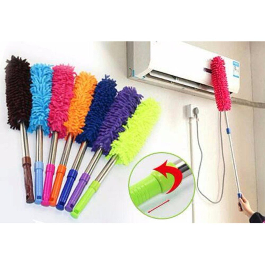 Kemoceng Microfiber Cendol Panjang Pendek Extendable Duster Microfiber