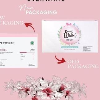 Terbaik EVERWHITE Hi Collagen Powder Drink With Fiber, Collagen, Gluta ✔