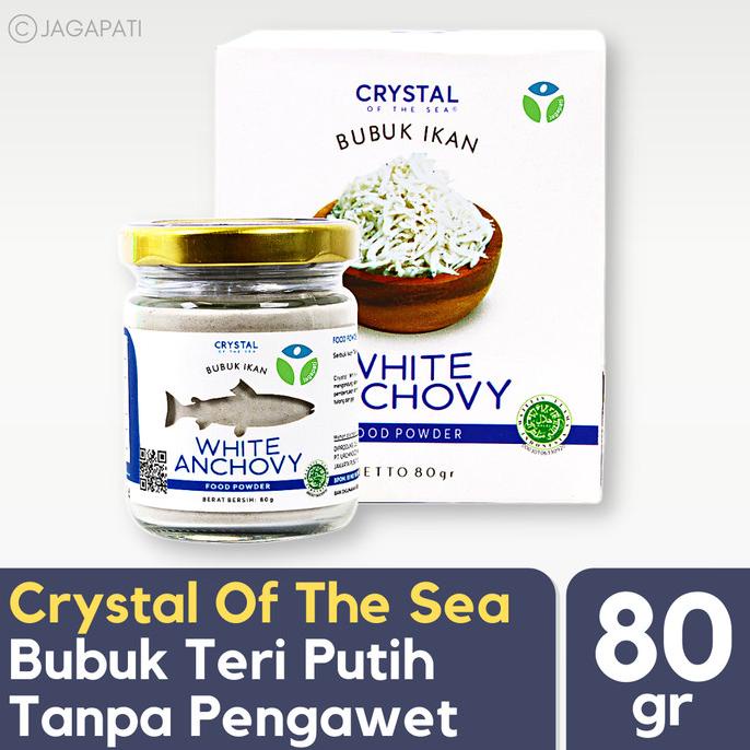 

Crystal of the Sea - White Anchovy Powder 80gr - Bubuk Ikan Teri