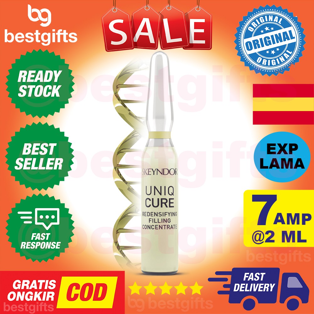 SKEYNDOR UNIQCURE REDENSIFYING FILLING CONCENTRATE EFEK PENGISIAN VOLUME KULIT MUKA 2 ML - 7 AMPOULE