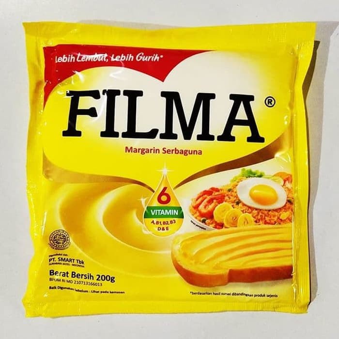 

FILMA MARGARIN 200 GRAM