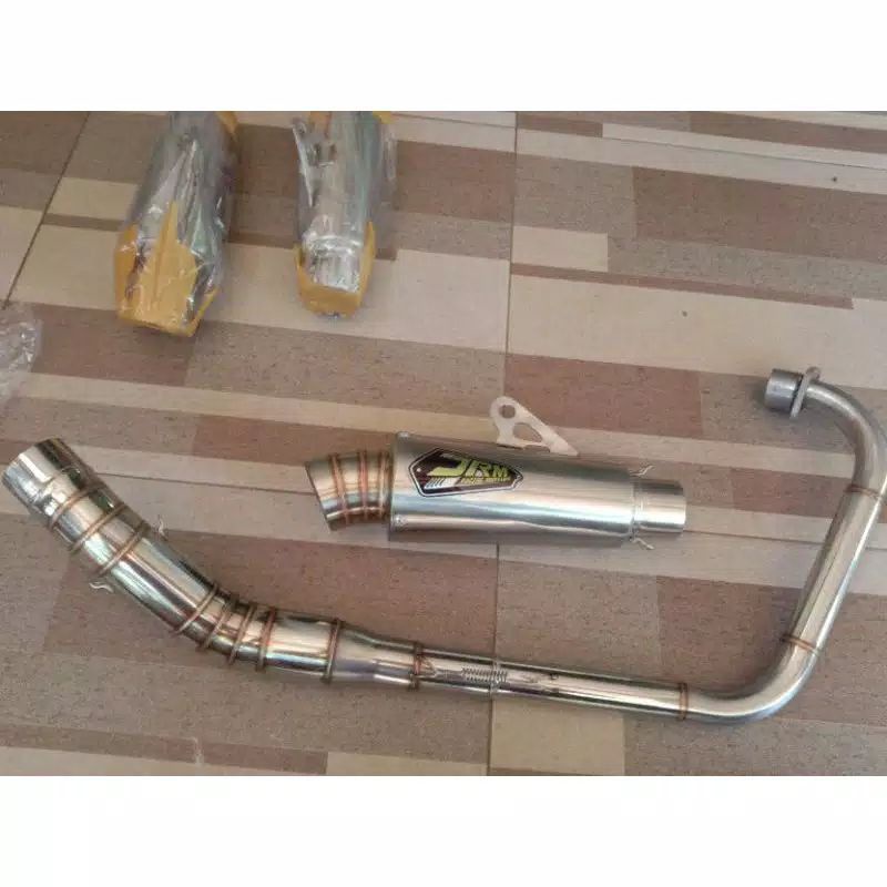 knalpot JRM kolong bawah KLX crf dractaker