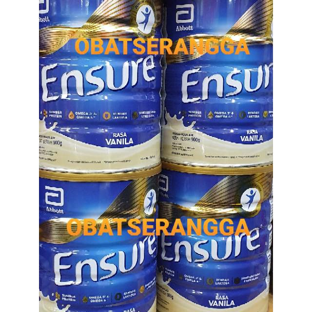 

ENSURE Susu Rendah Laktosa Vanila 900gram gram gr 900gr 900 vanilla susu kedelai serat pangan