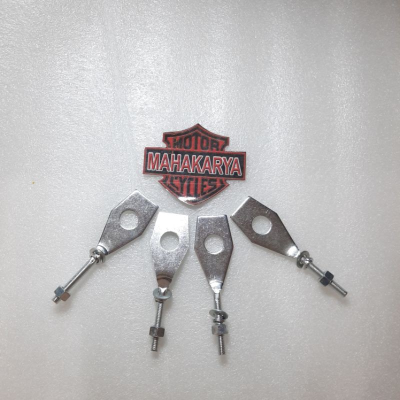 ANTING ANTING STELAN SETELAN ADJUSTER CHAIN KANAN RH / KIRI LH RANTAI GRAND KHARISMA SUPRAX125 1PC