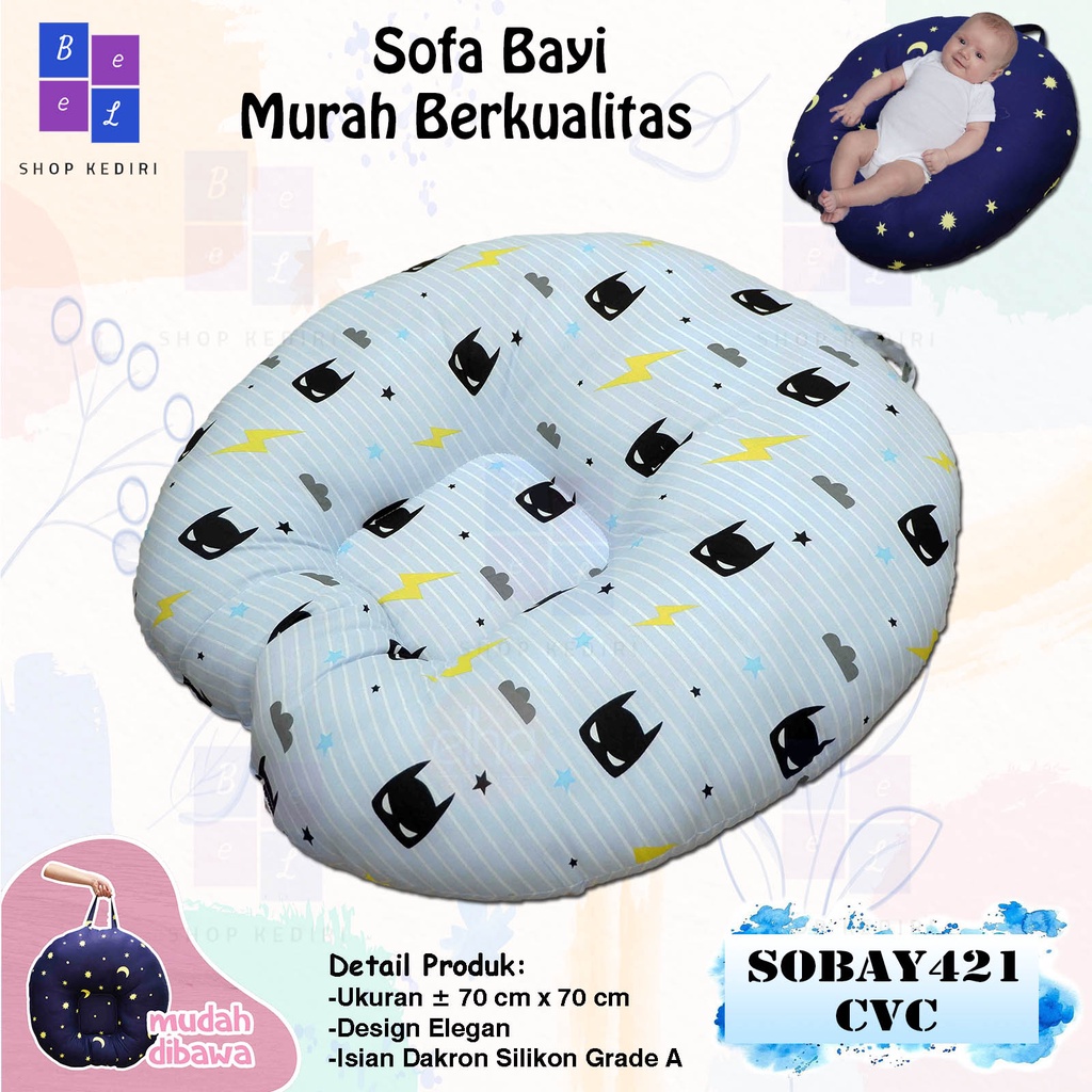 ✨ BeeL Shop ✨Sofa Bayi Newborn Sobay Multifungsi Perlengkapan Bayi Baru Lahir Baby Gift Set-SOBAY421CVC
