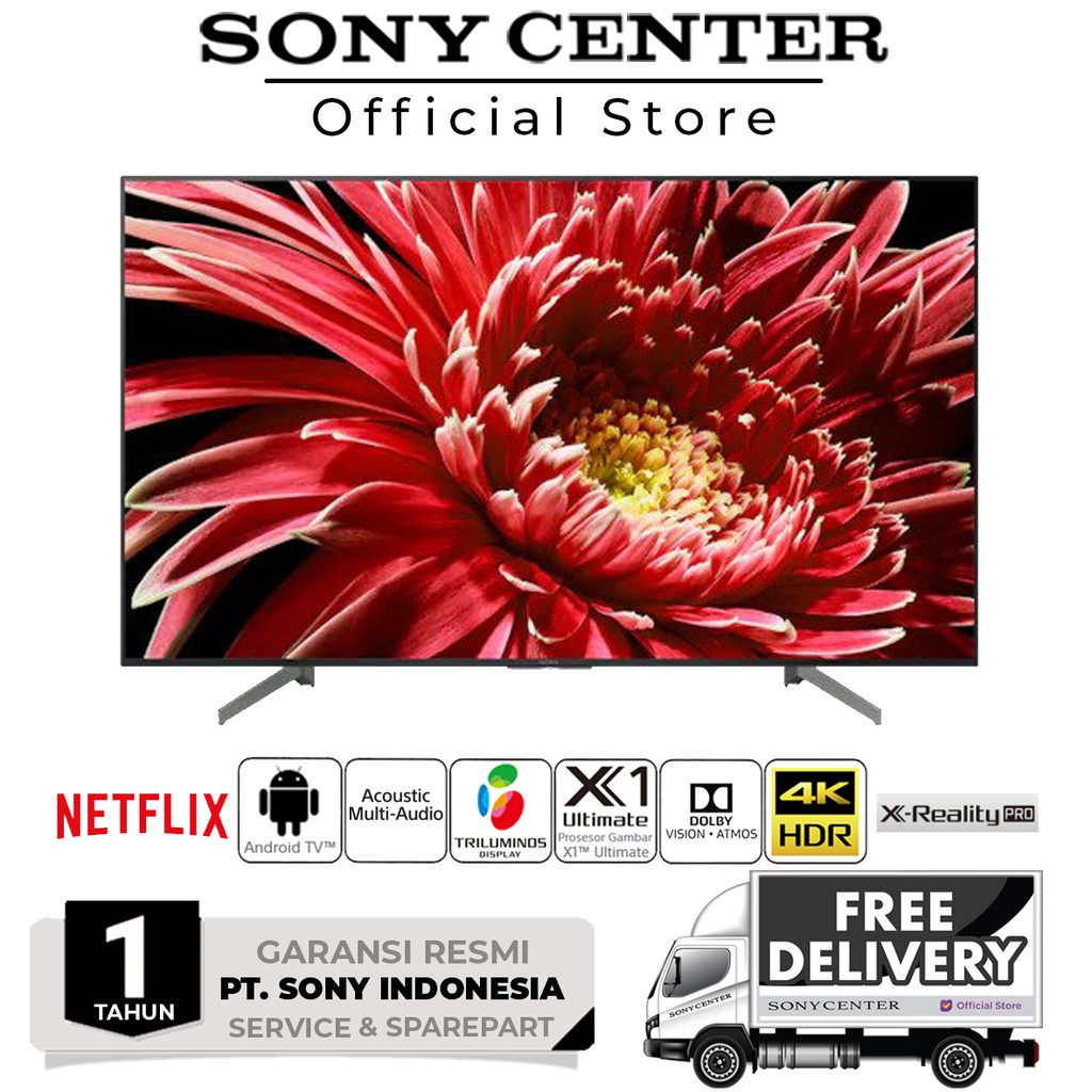 SONY BRAVIA LED SMART TV 49" KD-49X8500G ULTRA HD 4K HDR TRILUMINOS ANDROID TV 49 Inch | KD 49X8500G