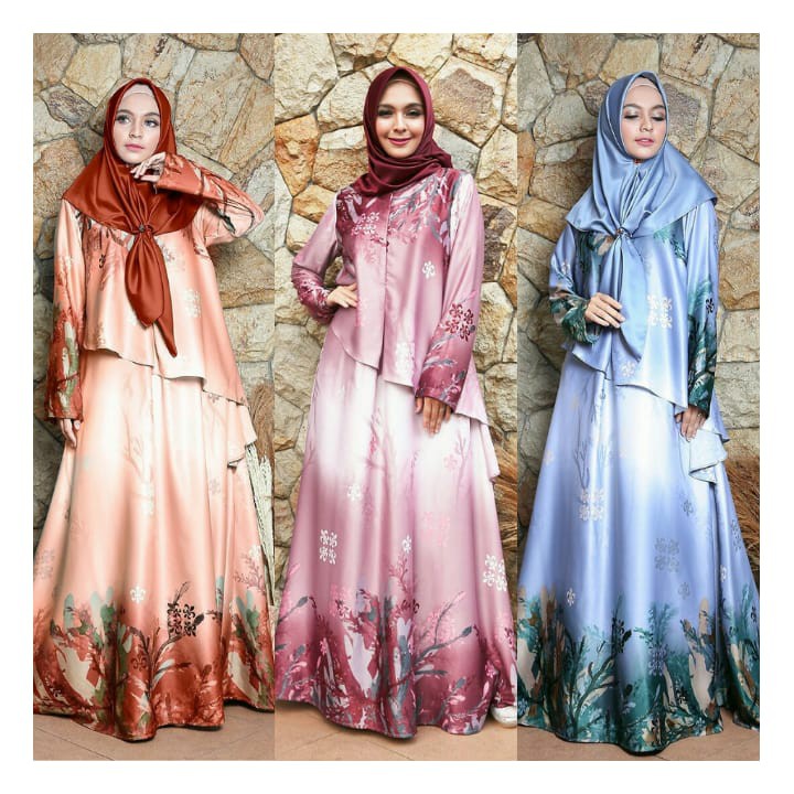 Keke Kamini Gamis Dewasa GD SILK 20 08