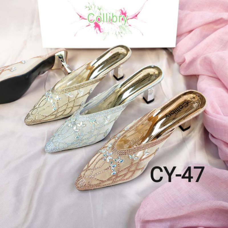 sandal wanita//slop wanita//sandal pesta//sandal pesta terbaru