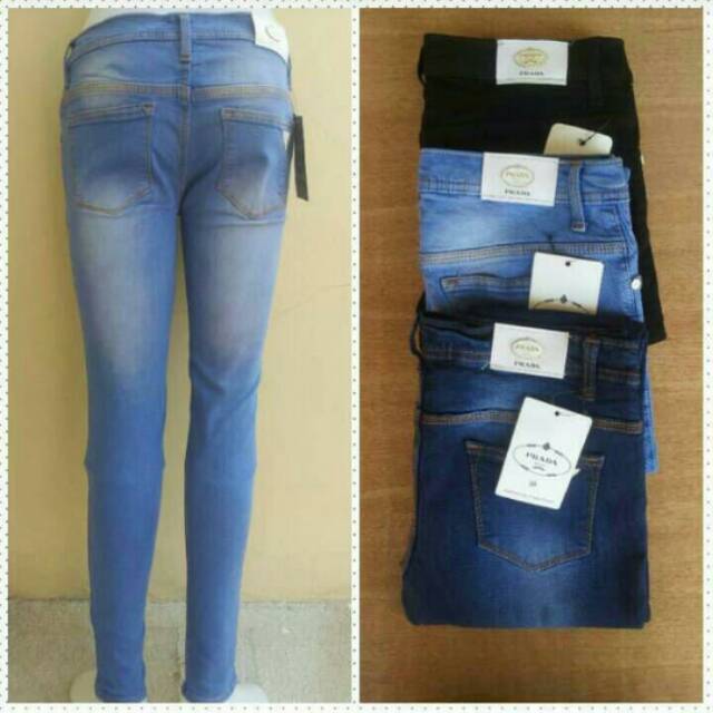 celana jeans hitam wanita softjeans streerth celana panjang skinny pensil