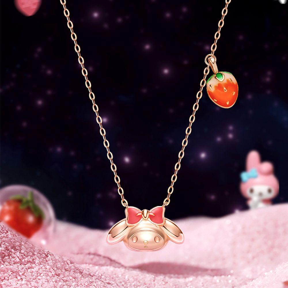 [Elegan] Mymelody Kalung Kreatif Unik Perhiasan Aksesoris Hadiah Anak Manis Kartun Sederhana Tergantung